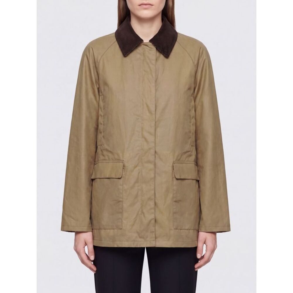 Toteme Women Toteme Country Short Jacket In Organic Cotton With Velvet Collar